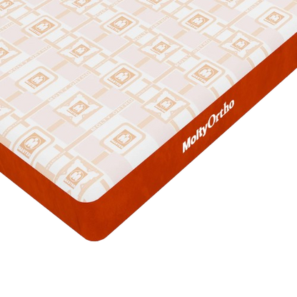 Molty Ortho Firm Orthopedic Mattress (10 Year Warranty) (5", 6", 8")