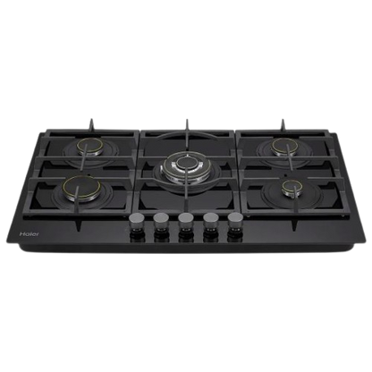 Haier HCC-529 DGG TEMPERED GLASS HOB (5 Burner)